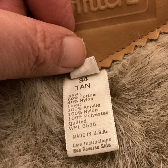 Vintage Woolrich Womens vest faux fur lined made in USA size Large - Picture 8 of 12